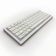 EXCELLENT CONDITION Keychron Q4 QMK Custom Mechanical Keyboard - Shell White