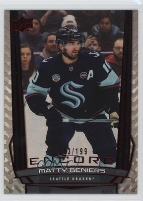 2025-26 Upper Deck Series 1 Encore Red 143/199 Matty Beniers #E-48 1tz3