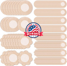 200 cubrepezones y 100 pares de cubrepezones desechables para mujer.