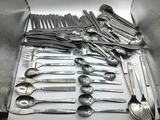 Mixed Airline Cutlery Job Lot Mostly British Airways AirUK Aer Lingus Avianca