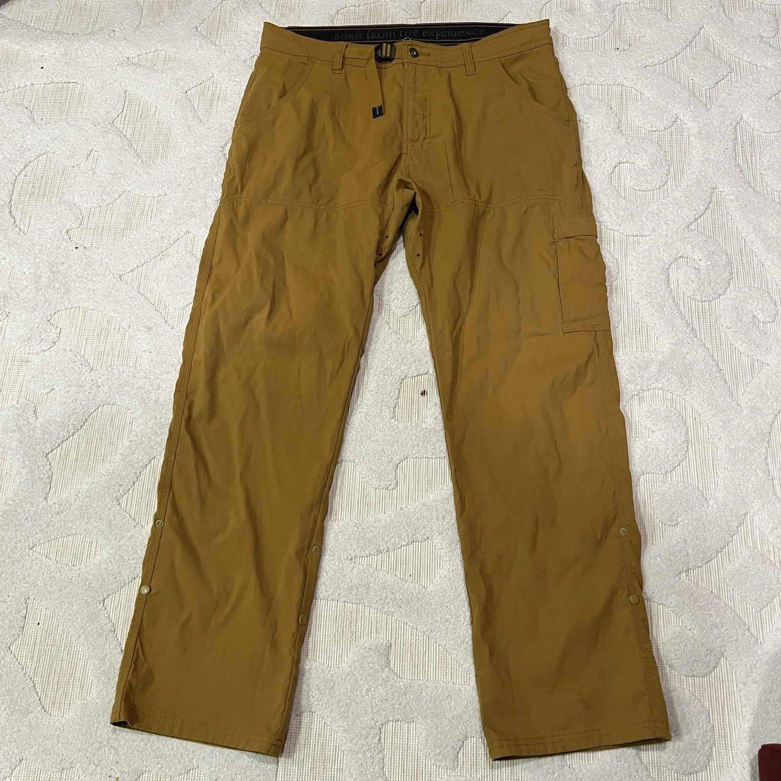 Prana Pants Mens 36x32 Zion Cargo Hiking Stretch Outdoor Snap Leg Gorpcore
Opens in a new window or