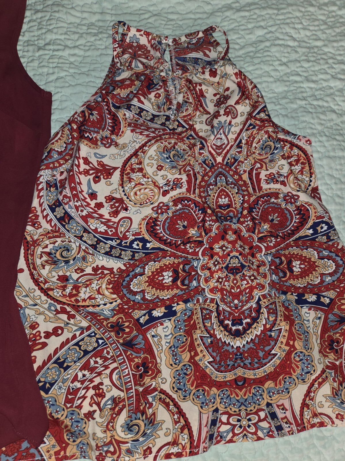 Two Tunic Sleveless Tops Small - image 2