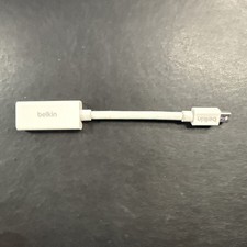 Belkin Mini Display Port DP to HDMI White Adapter Converter Thunderbolt