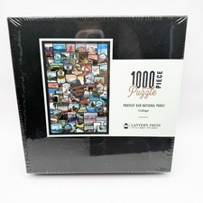 Protect Our National Parks Collage 1000 PC Jigsaw Puzzle by Lantern Press