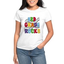 CafePress Bright Colors 3Rd Grade Women's T Shirt Women's T-Shirt 112633150 
