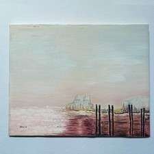 169 QUADRO SOGNO VENEZIA Olio su Tela 40 x 50 (083)
