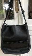 Marc O Polo Leder Handtasche Groß Schwarz