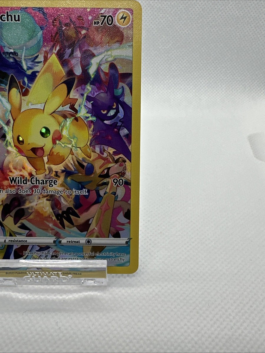 Pokemon TCG Pikachu 160/159 Crown Zenith Secret Rare Full Art Holo