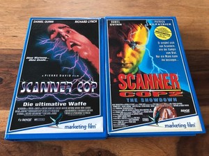SCANNER COP und SCANNER COP II _ Daniel Quinn 1993/94 marketing film Hartbox