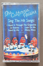 The California Raisins Sing the Hits Songs audiocassette v. nice 