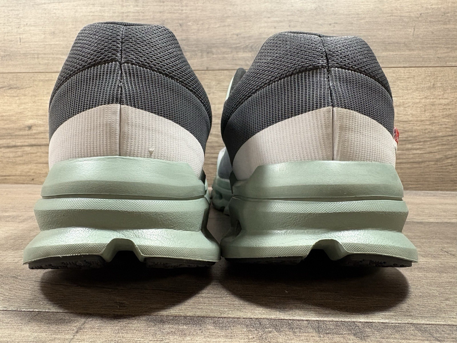 On Cloud Cloudrunner Gray Running Shoes Sneakers … - image 12