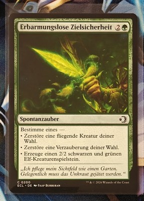 Erbarmungslose Zielsicherheit - ECL-200 - Common -MTG-Deutsch-NM-Unforgiving Aim