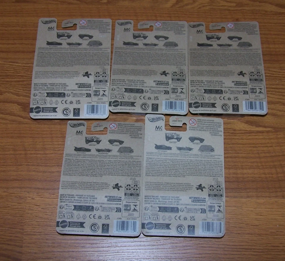 Hot Wheels Silver Series Avatar The Last Airbender - Complete Set of 5 - Image 2 of 4