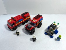 LEGO 60412 4x4 Fire Truck with Rescue Boat Set Parts List