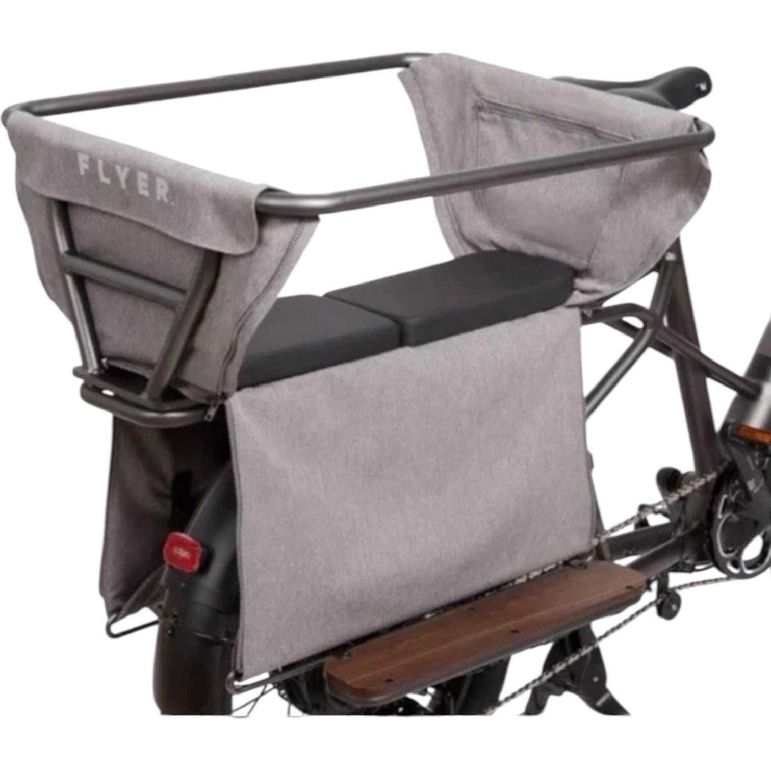 Radio Flyer Kid & Cargo Carrier Holds 2 Kids AC804 For Flyer L885 E Bike Bicycle