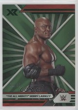 2022 Panini Chronicles WWE Xr Green 2/99 The All Mighty Bobby Lashley #298 0yx7