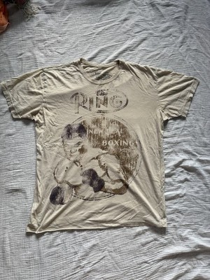 Vintage The Ring Boxing Magazine Graphic Tee / Oscar De La Hoya Shirt XL