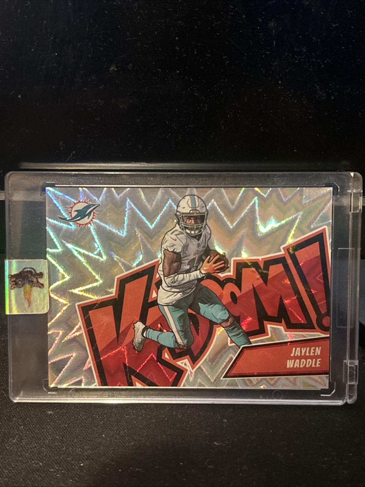 2023 Panini Absolute - Kaboom! Horizontal Jaylen Waddle #8