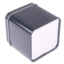 8CM Metal Jewelry Display Case With Cushion Watch Organizer Box Show Holder