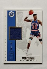 2019-20 Panini Encased - Legendary Swatches Patrick Ewing #LS-PEW /149 (MEM)