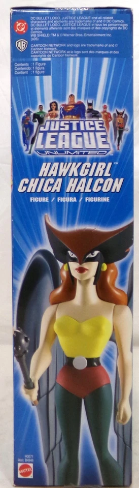 2004 Mattel DC Universe Justice League Unlimited JLU Hawkgirl 10" Figure New - Image 2 of 4