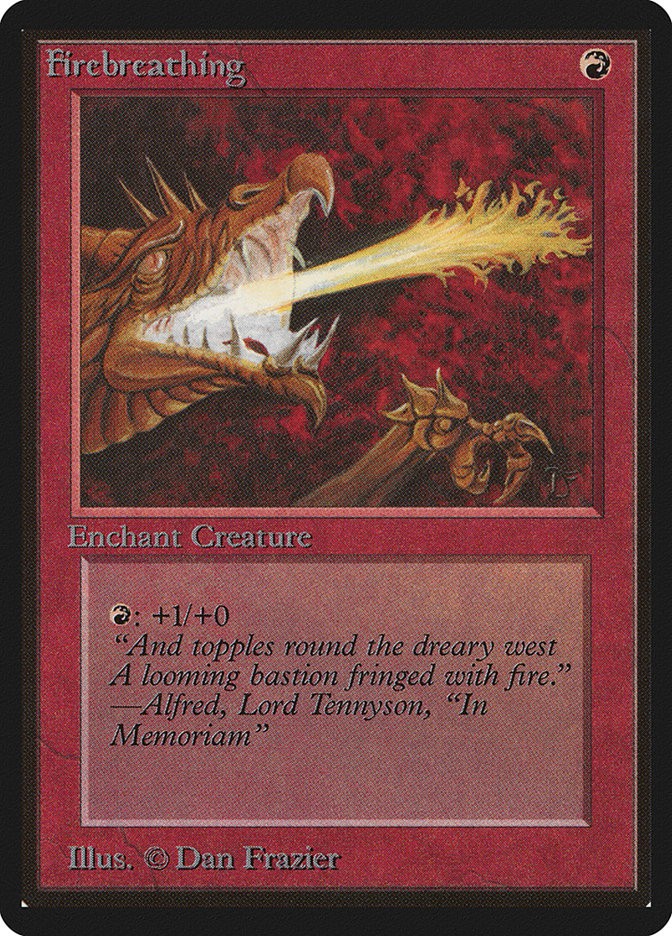 MTG Firebreathing  - Beta #151