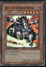 Ally of Justice Rudra HA01-EN016 Limited - Yu-Gi-Oh! TCG Super Rare