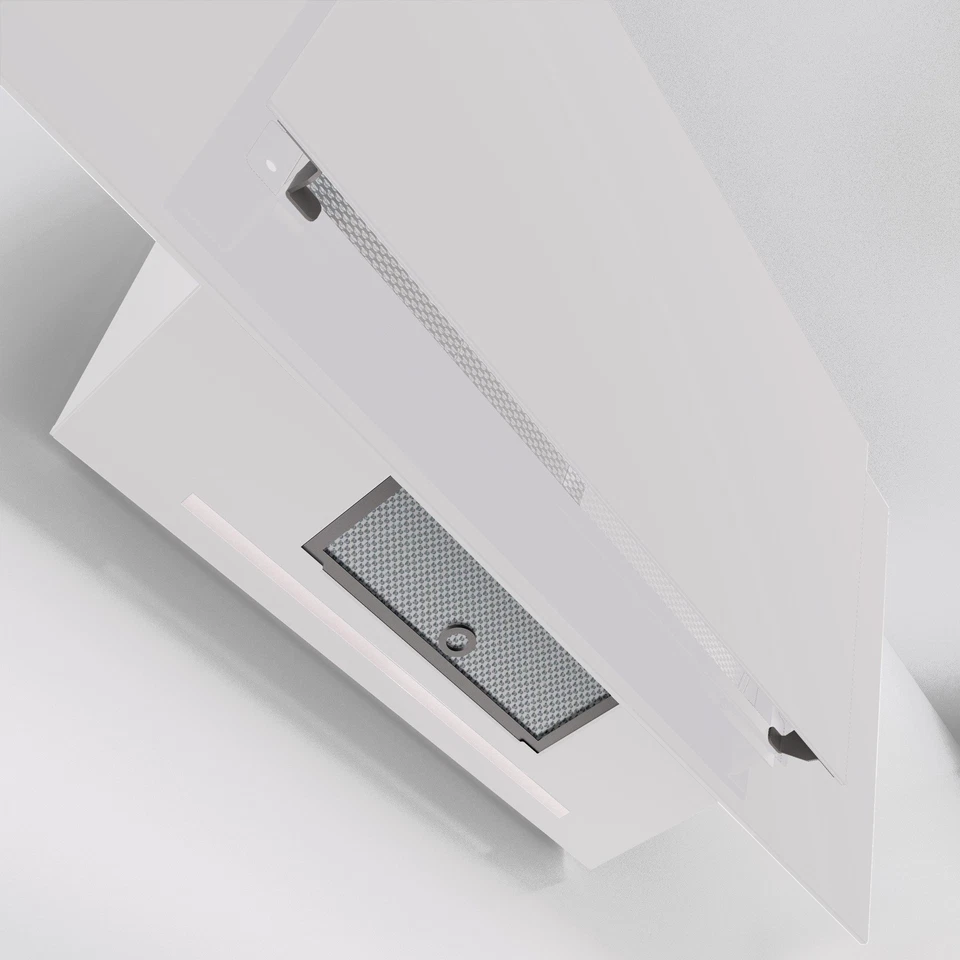 Dunstabzugshaube 70 cm Kopffreihaube cata Thalassa 700 XGWH 1400m³/h A+++  Weiß - Bild 2 von 3