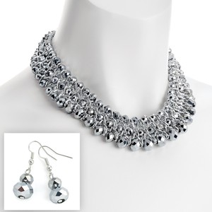 necklace silver colour