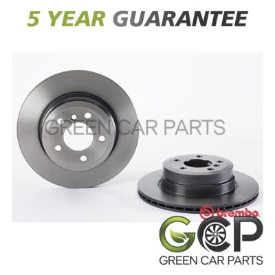 Brake Discs Rear GCP Fits BMW X5 2006-2018 X6 2008-2019 2.0 D 3.0 + Other Models