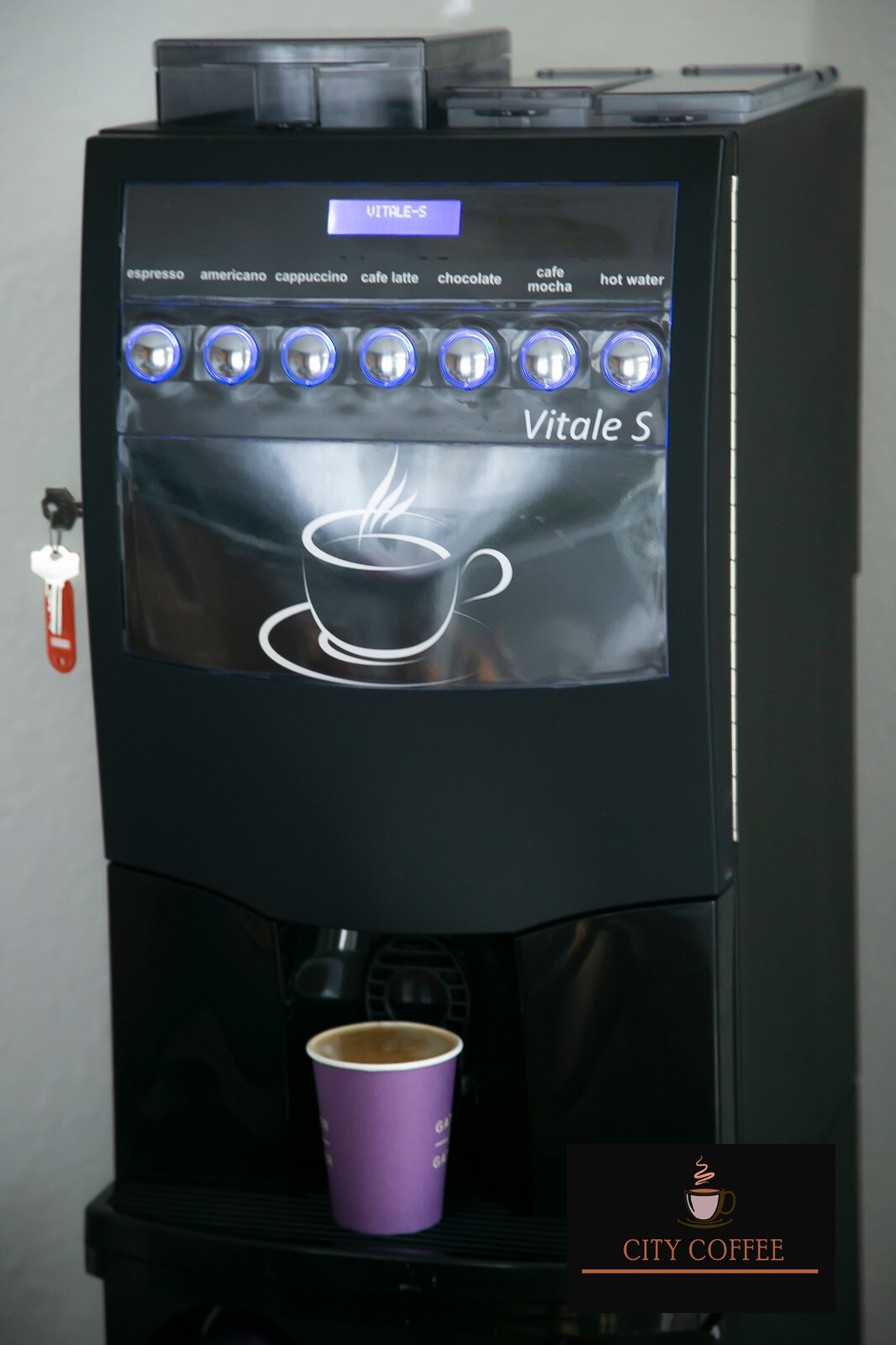 Vitale S FULLY REFURBISHED Bean To Cup COFFEE MACHINE WITH