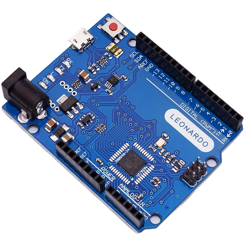 Leonardo Board ATmega32U4 inkl. USB-Kabel | 5V 16MHz mit Arduino kompatibel - Bild 2 von 4