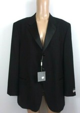 Geoffrey Beene 100 Wool Black Tuxedo Jacket 46 New  153SC