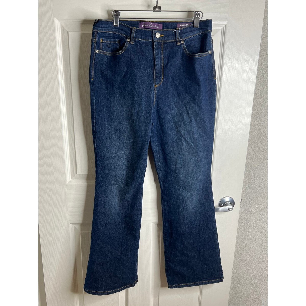 Blue Gloria Vanderbilt Amanda Bootcut Jeans Tall Kohl's Gloria