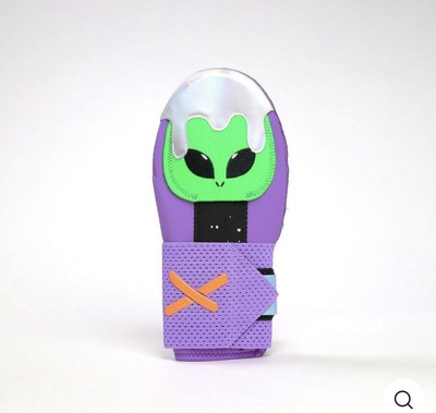 SERRE-TÊTE GRINCH CROQUE-MITAINE POILU VERT ADULTE