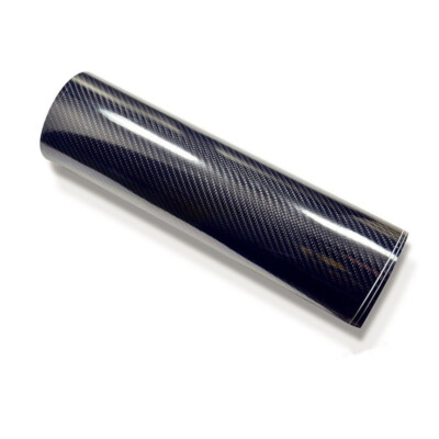 6D Carbonfolie Schwarz glänzend Car Wrapping 3m x152cm Luftkanäle 10,09 /m²