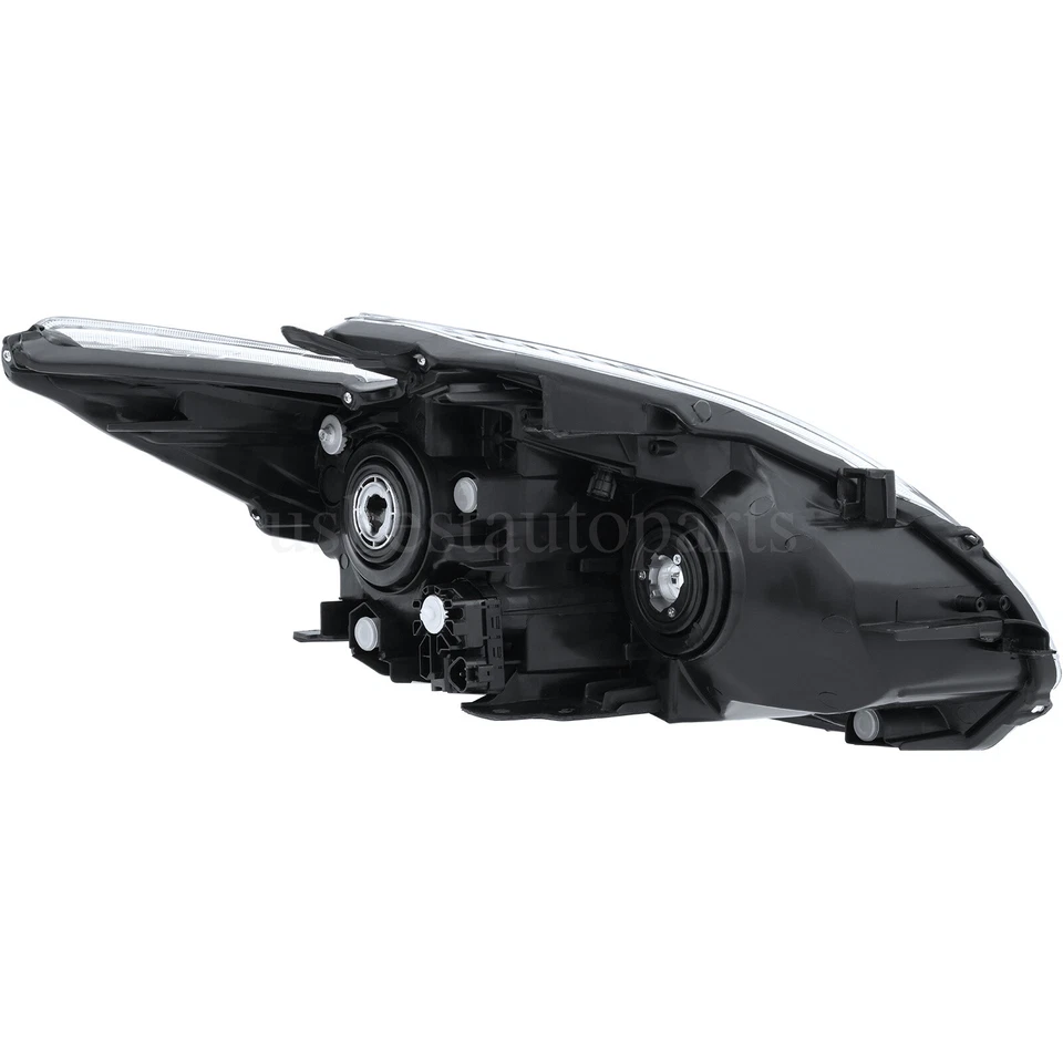 Par de faros faros conductor pasajero para Toyota Prius 2012 2013 2014 2015 Foto 4 de 4