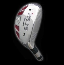  2 DRIVING 16  TWO IRON Fairway Wood Hybrid Long Driver Anti-Slice Golf Club -RH