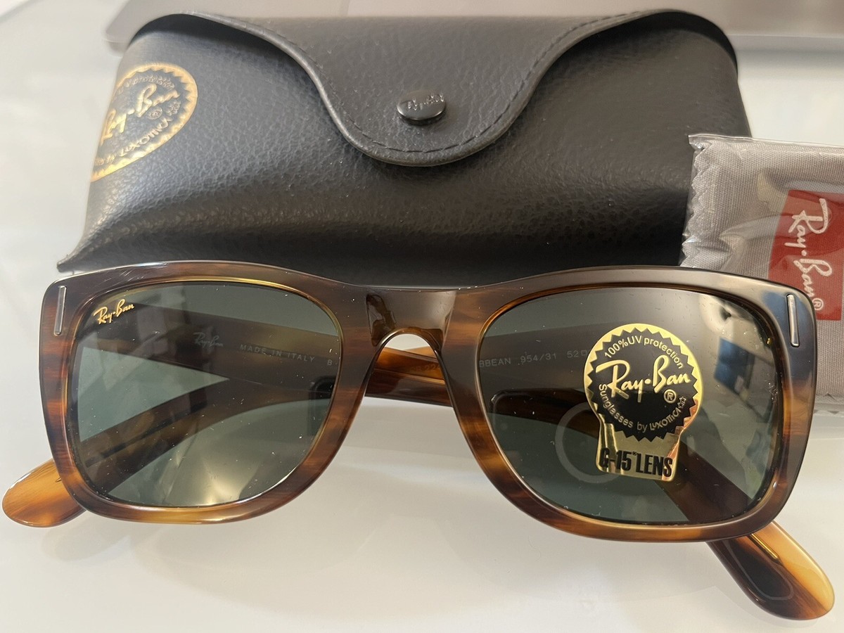 RAY-BAN Original Wayfarer Classic 52mm in Havana / Green MSRP $191