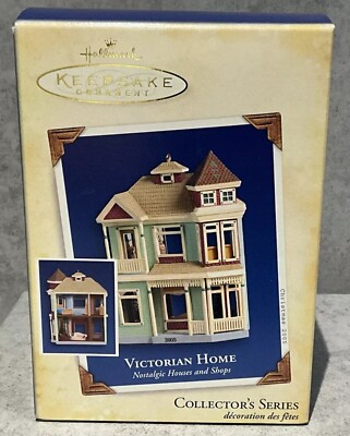 Hallmark 2005 Keepsake Ornament Victorian Home #22 Nostalgic Houses and Shops