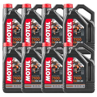 Engine Oil (5W-40) (Set of 8) (32 Liter) (7100 4-Stroke) (Synthetic)