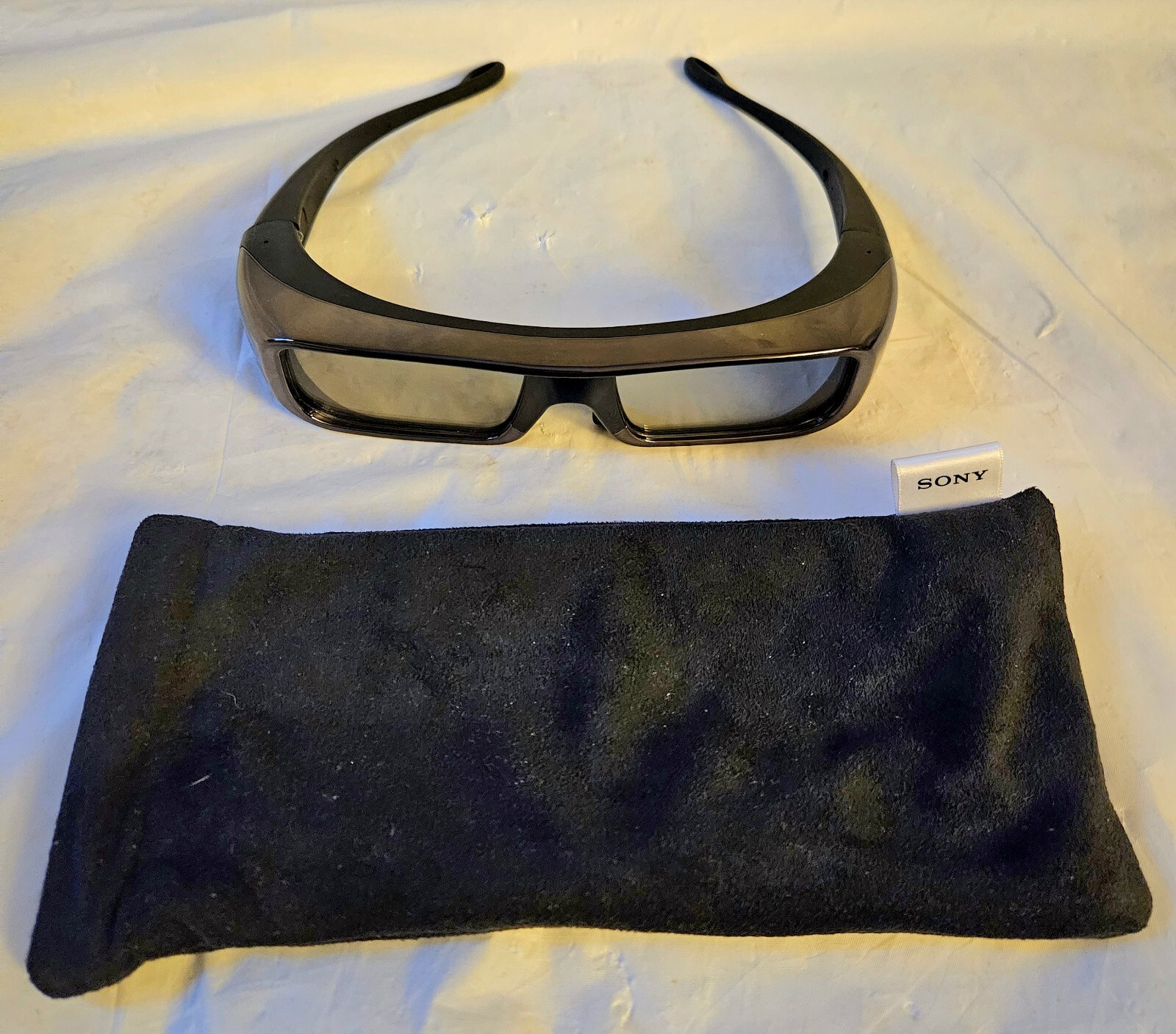 Sony TDGBR100 Adult Size 3D Active Glasses Black for 3D Sony BRAVIA