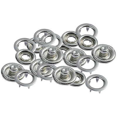 PRYM Druckknopf Druckknöpfe 8 mm 9,5 mm 10 mm Zinken Zange Ring Druckknöpfe Set