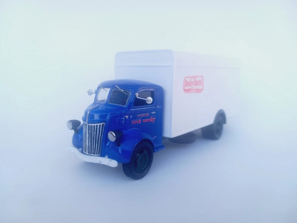 Kitbash personalizado feito à mão escala 1/50 O impresso em 3D 1941 Ford COE caixa van caminhão - Imagem 3 de 4