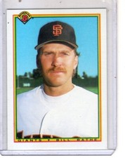 1990 Bowman - #234 Bill Bathe San Francisco Giants baseball card 