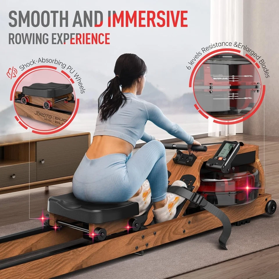 Máquina de Remo Magnética Remo Plegable Silencioso para Entrenamiento en Casa y Fitness Foto 3 de 4