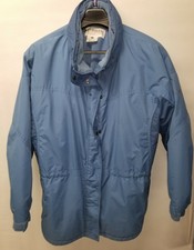Columbian Outdoor Coat Women's Xl Blue Winter Jacket Inner Fleece Liner Rain Pro