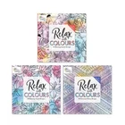 Adult Colouring Colour Books Anti Stress Calm Therapy 30 Perforated Pages
