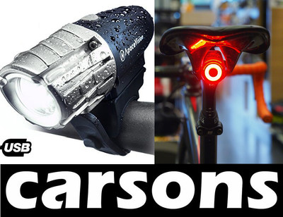 moon nebula rechargeable rear bike light