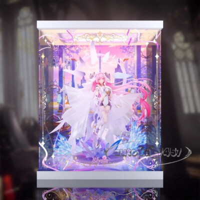 Display Case Honkai Impact 3 for 1/7 Elysia Model Led Box Game Gift Decoration